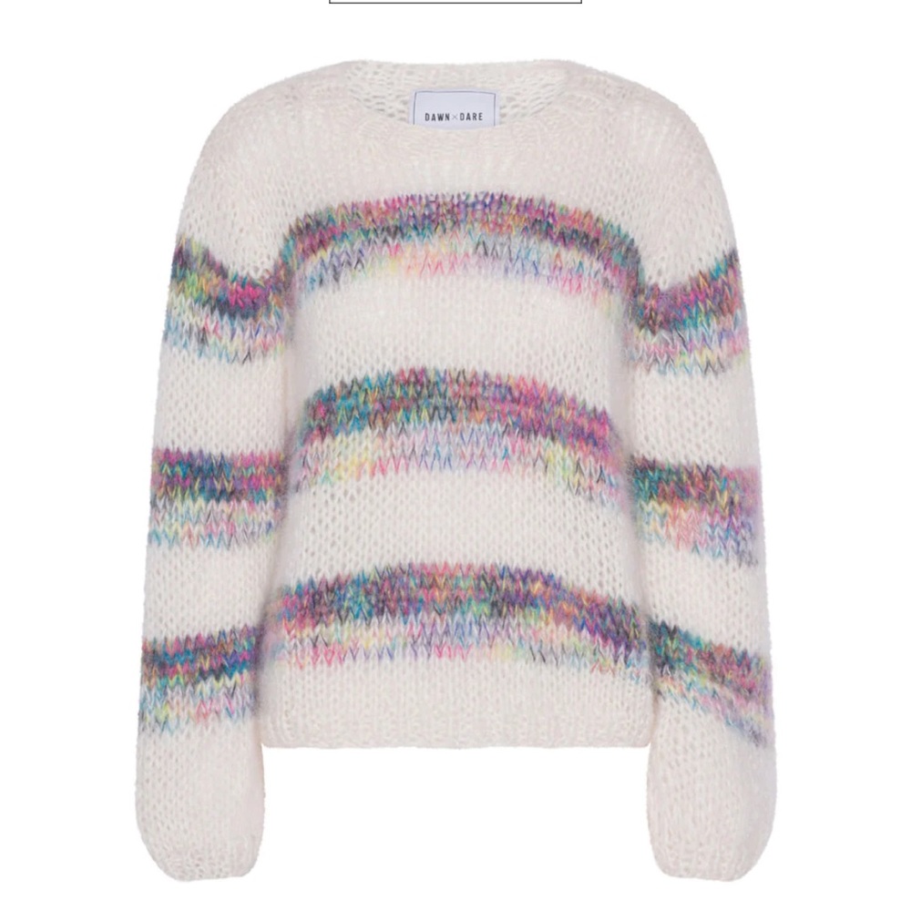 DAWN X DARE Gigi Sailor Jumper | Chalk - Picture 2 of 2